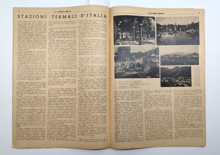 Il quaderno mensile n. 10 1939 guida all'insegnamento e allo …