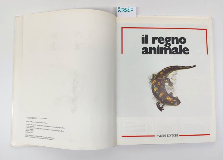Il regno animale Fabbri Ristampa 1987