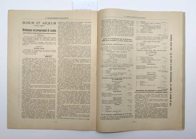 Il rinnovamento scolastico 1923-1924 numero 11 anno II°
