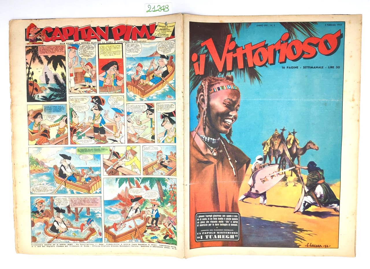 Il vittorioso numero 5 3 febbraio 1952