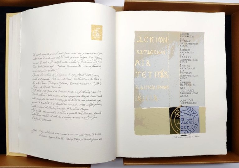 Incantesimi 49 tavole di Franco de Courten e Paolo Sabatini …