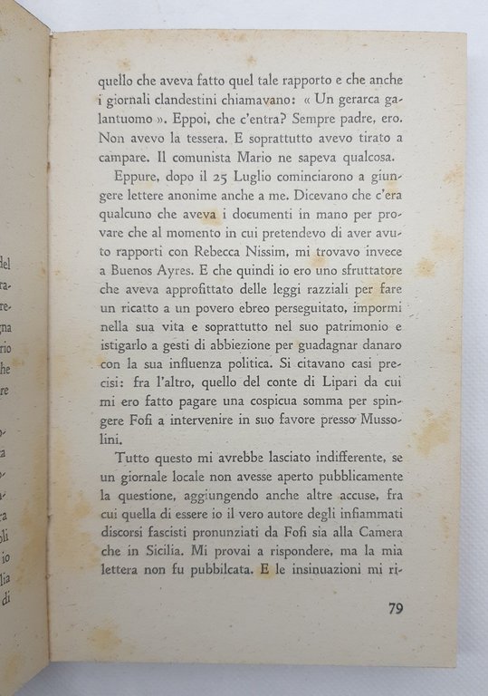 Indro Montanelli Qui non riposano romanzo Tarantola 1945