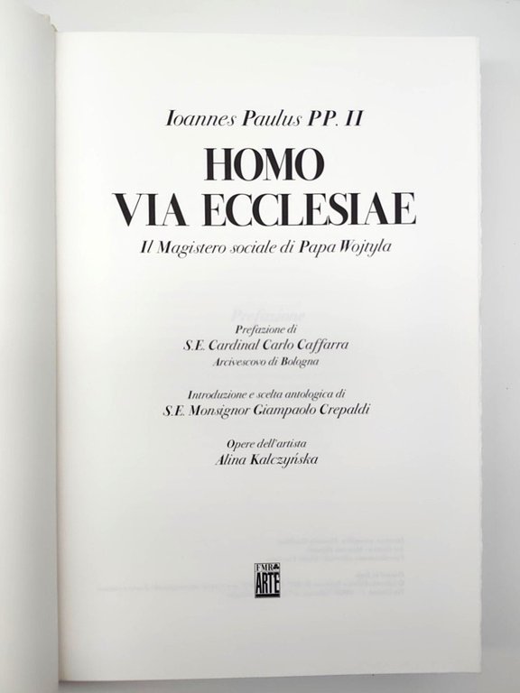 Ioannes Paulus PP. II Homo via ecclesiae il magistero sociale …