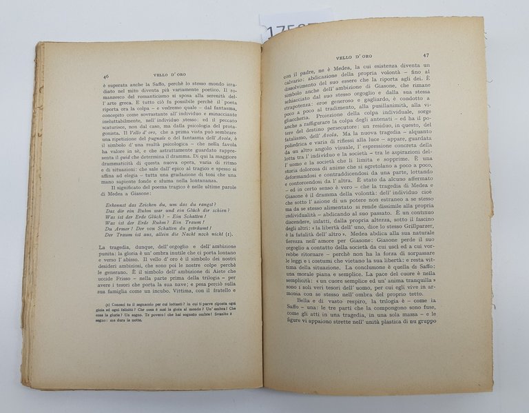 Italo Maione Il dramma di Grillparzer Chiantone 1928 | Immagine Gallery 6