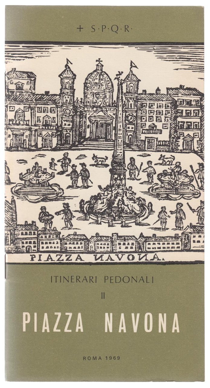 Itinerari Pedonali- Piazza Navona Roma 1969-L3691