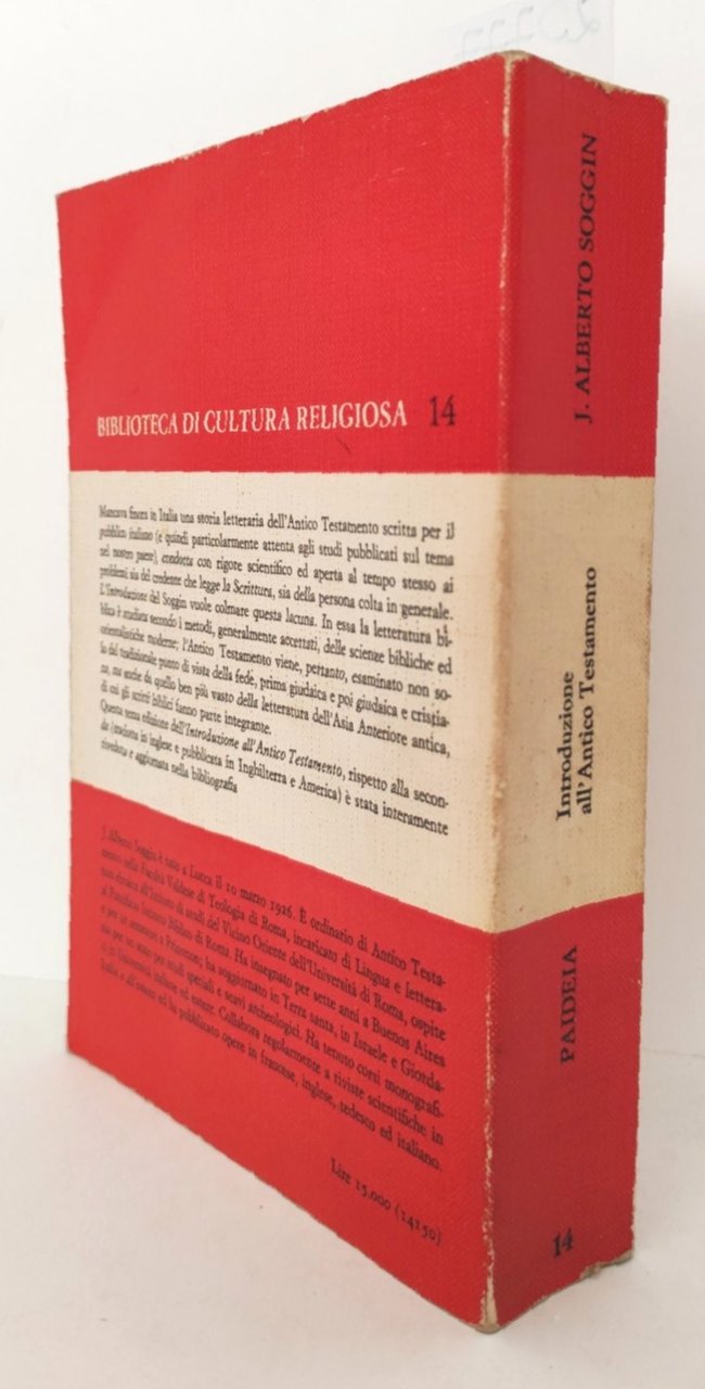 J. Alberto Soggin Introduzione all'antico testamento Paideia editrice 3° edizione …