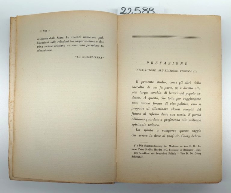 J. P. Steffes La concezione moderna dello stato Moroncelliana 1934
