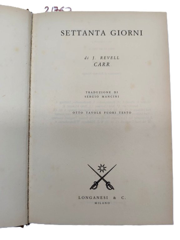 J.Revell Car Settanta giorni Longanesi 2005