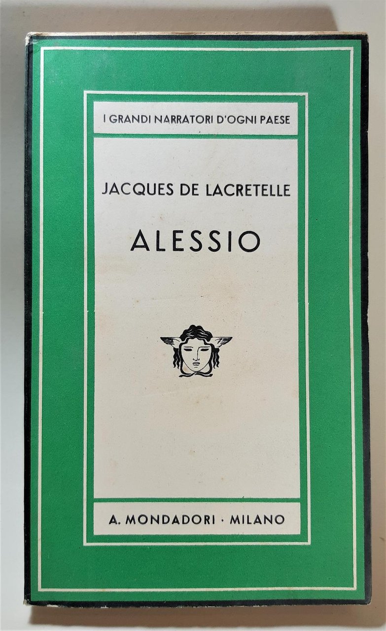 Jacques De Lacretelle Alessio Mondadori 1937
