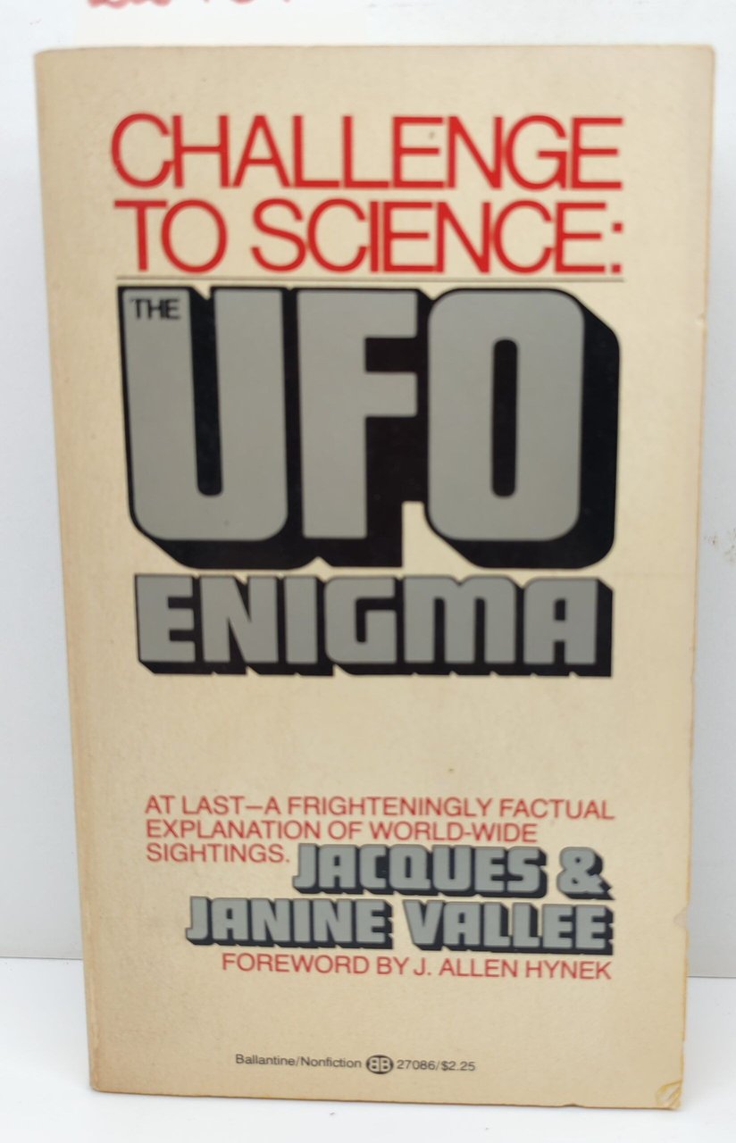 Jacques e Janine Vallee The UFO enigma Balantine book 3° …