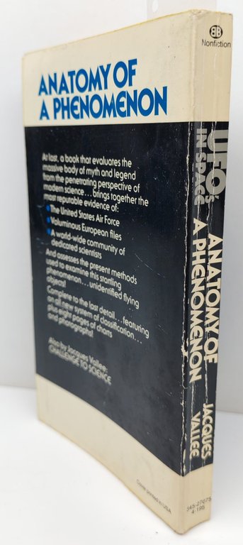 Jacques Vallee Ufos in space anatomy of a phenomenon Ballantini …