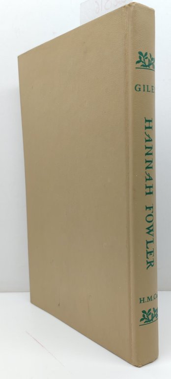Janice Holt Giles Hannah Fowler Mifflin Company 1956