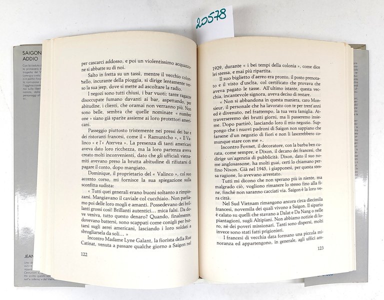 Jean Laterguy Saigon addio Ciarrapico 1981