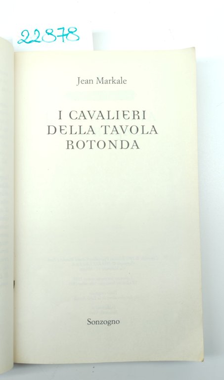 Jean Markale I cavalieri della tavola rotonda n.2 Sonzogno 3° … | Immagine Gallery 2