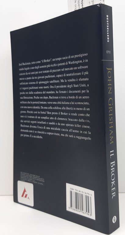 John Grisham Il broker Oscar Mondadori 1° edizione 2007