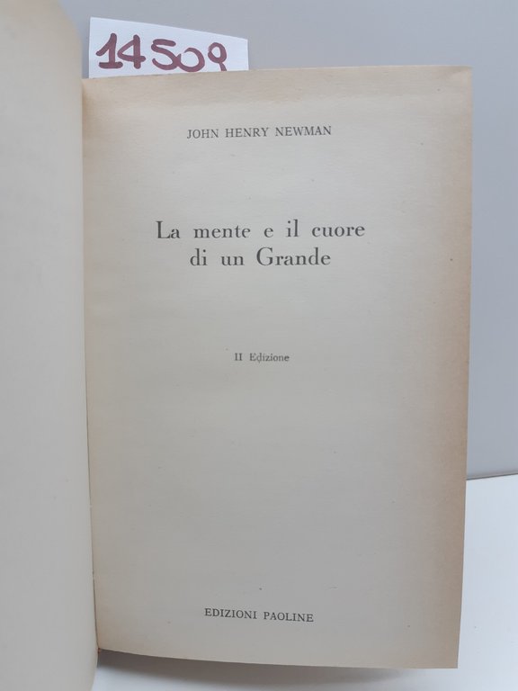 John Henry Newman La mente e il cuore di un …