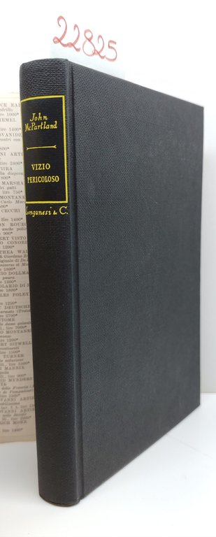John Mc Partland Vizio pericoloso Longanesi 1959 n.74