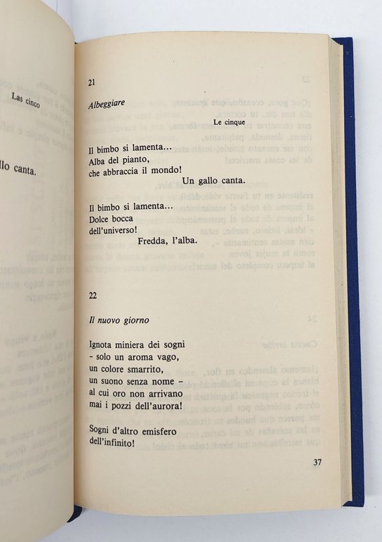 Juan Ramon Jimenez Pietra e cielo Fabbri editore 1997