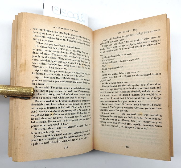 Ken Follett A Dangerous fortune Pan books 1993 1° edizione