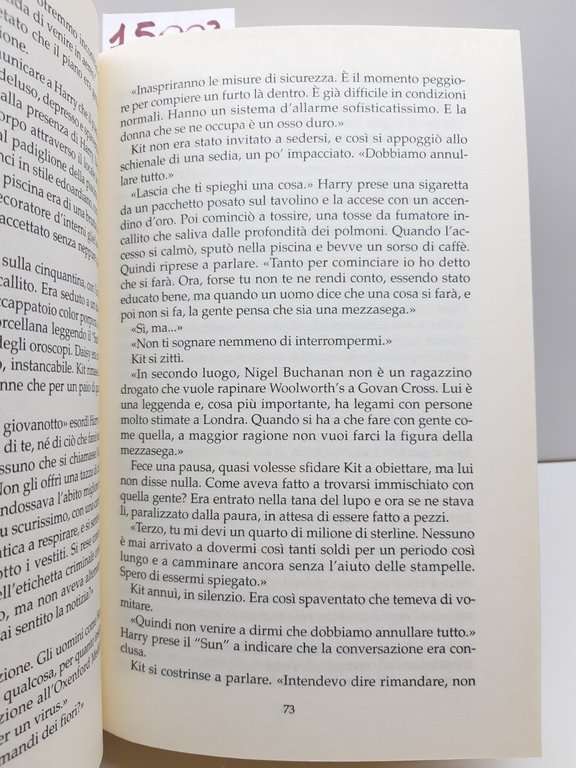 Ken Follett Nel bianco romanzo Mondadori 1° edizione 2004