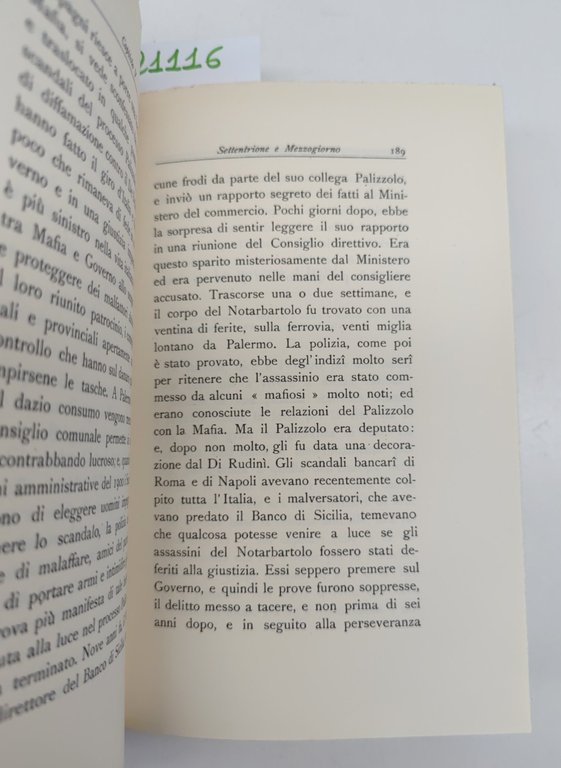 King Okey L'Italia d'oggi 2° edizione Laterza 2001 edizione anastatica …