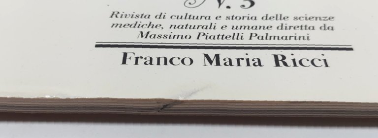Kos numero 3 aprile 1984 Franco Maria Ricci