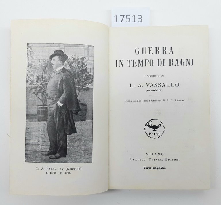 L. A . Vassallo Gandolin Guerra in tempo di bagni … | Immagine Gallery 4