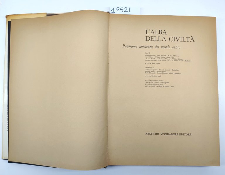 L'alba della civiltà panorama universale del mondo antico Mondadori editore … | Immagine Gallery 7