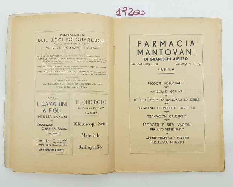 L'ateneo Parmense n. 6 novembre dicembre 1937 Università di Parma