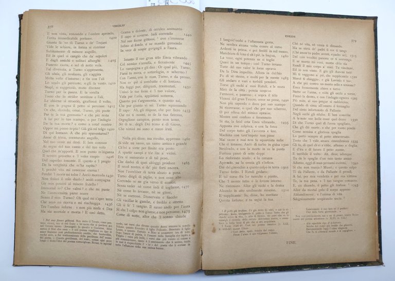 L'Eneide di Virgilio con note di Schiavelli a dispense Perino …