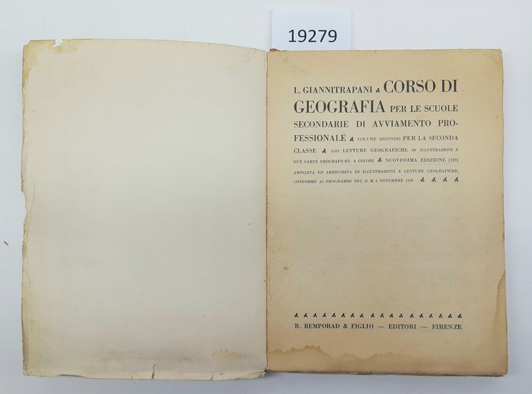 L. Giannitrapani Corso di geografia per le scuole secondarie di …