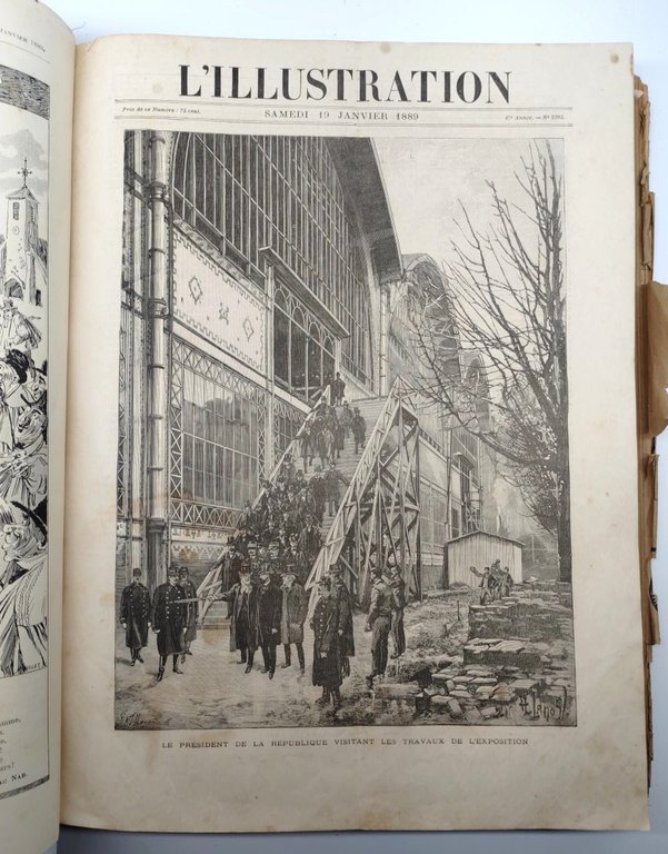 L'Illustration gennaio giugno 1889 Parigi