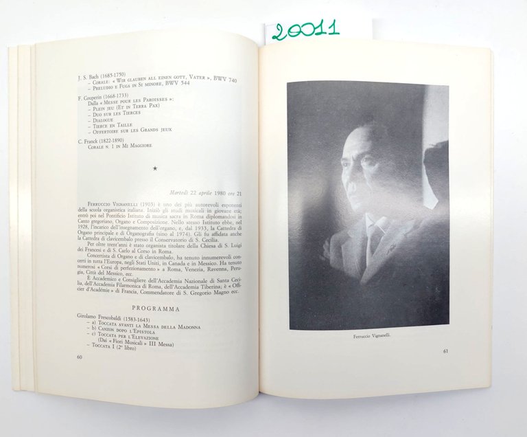 L'istituto musicale diocesano Girolamo Frescobaldi nel XXV° di fondazione 1954-1979 …