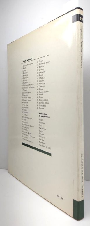 L'opera di Matisse classici dell'arte Rizzoli 1° edizione 1971