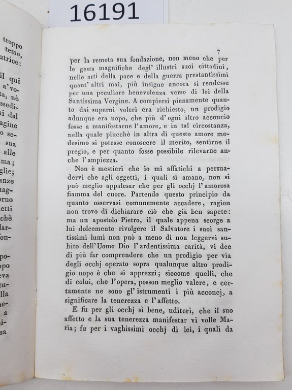 L. Pauri Orazione nella cattedrale di anniversario miracolo di Maria …