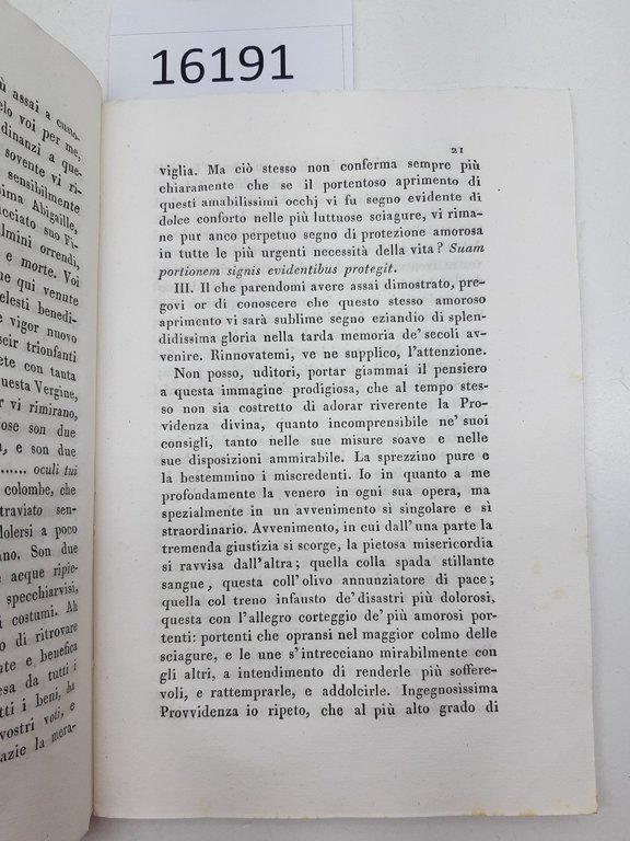 L. Pauri Orazione nella cattedrale di anniversario miracolo di Maria …