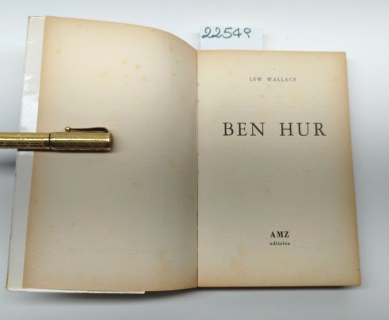 L. Wallace Ben Hur editrice AMZ 1959