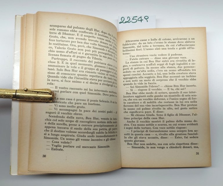 L. Wallace Ben Hur editrice AMZ 1959