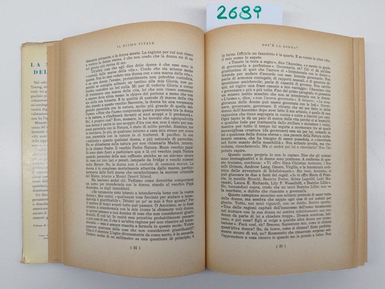 L. Yutang La Saggezza Dell'america-Bompiani 1954