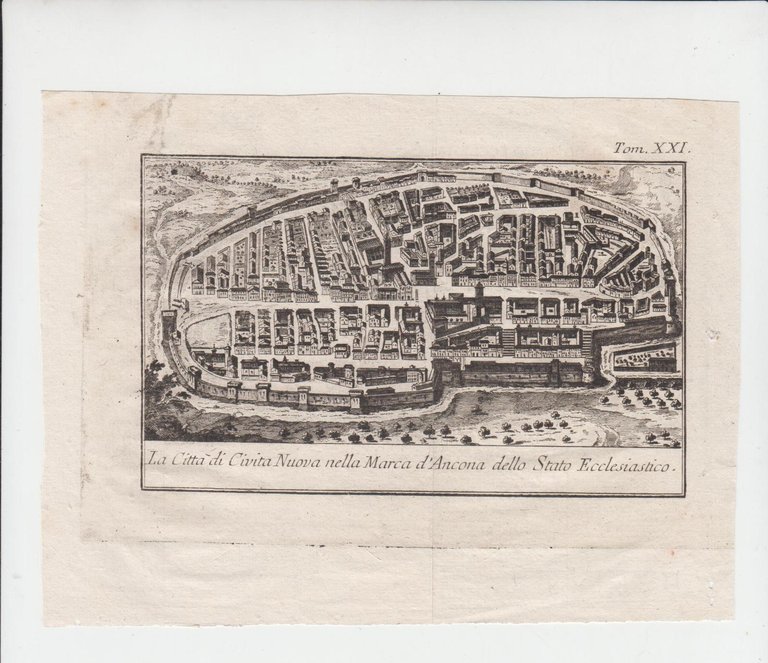 La Città di Civita Nova nella Marca d' Ancona dello … | Immagine Gallery 1