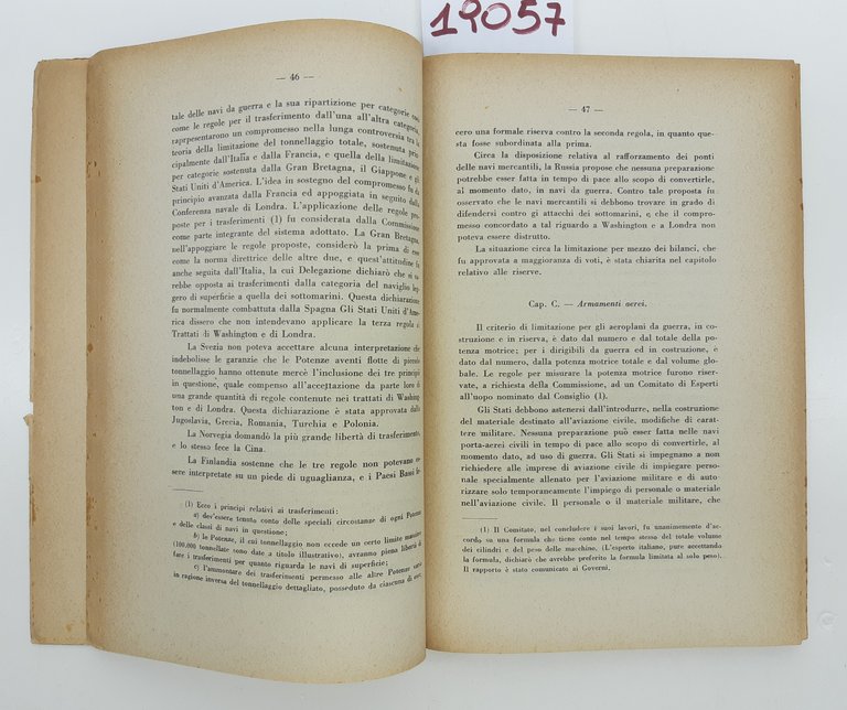 La Conferenza Generale Per Il Disarmo 1932 Anonima Romana Editoriale