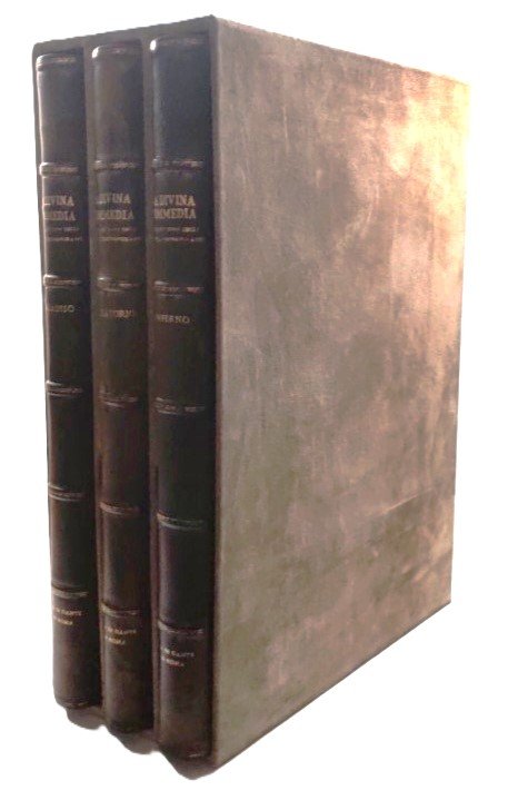 La Divina commedia nelle incisioni degli artisti contemporanei 3 volumi …