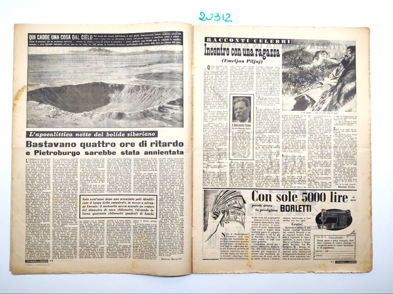 La domenica del corriere 23 gennaio 1955 la strage di …