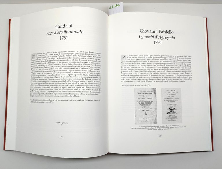 La Fenice Officine del Novecento 1997