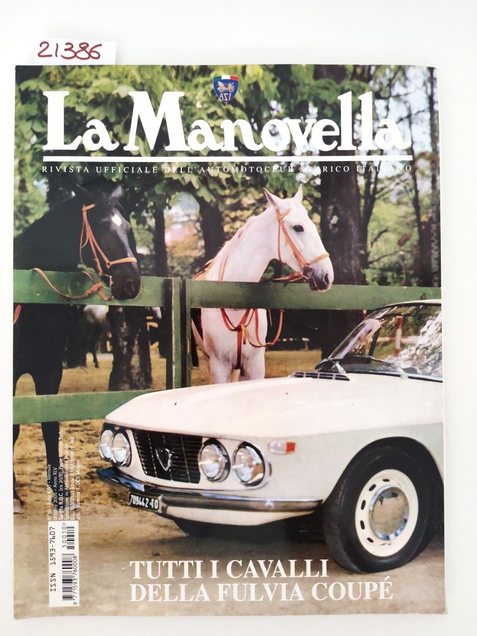 La manovella ottobre 2005 n. 10 rivista ufficiale dell'automobil Club …