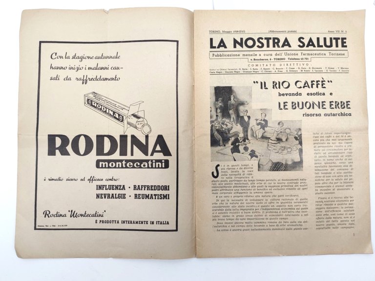 La nostra salute mensile per la cura dell'Unione farmaceutica Torinese …