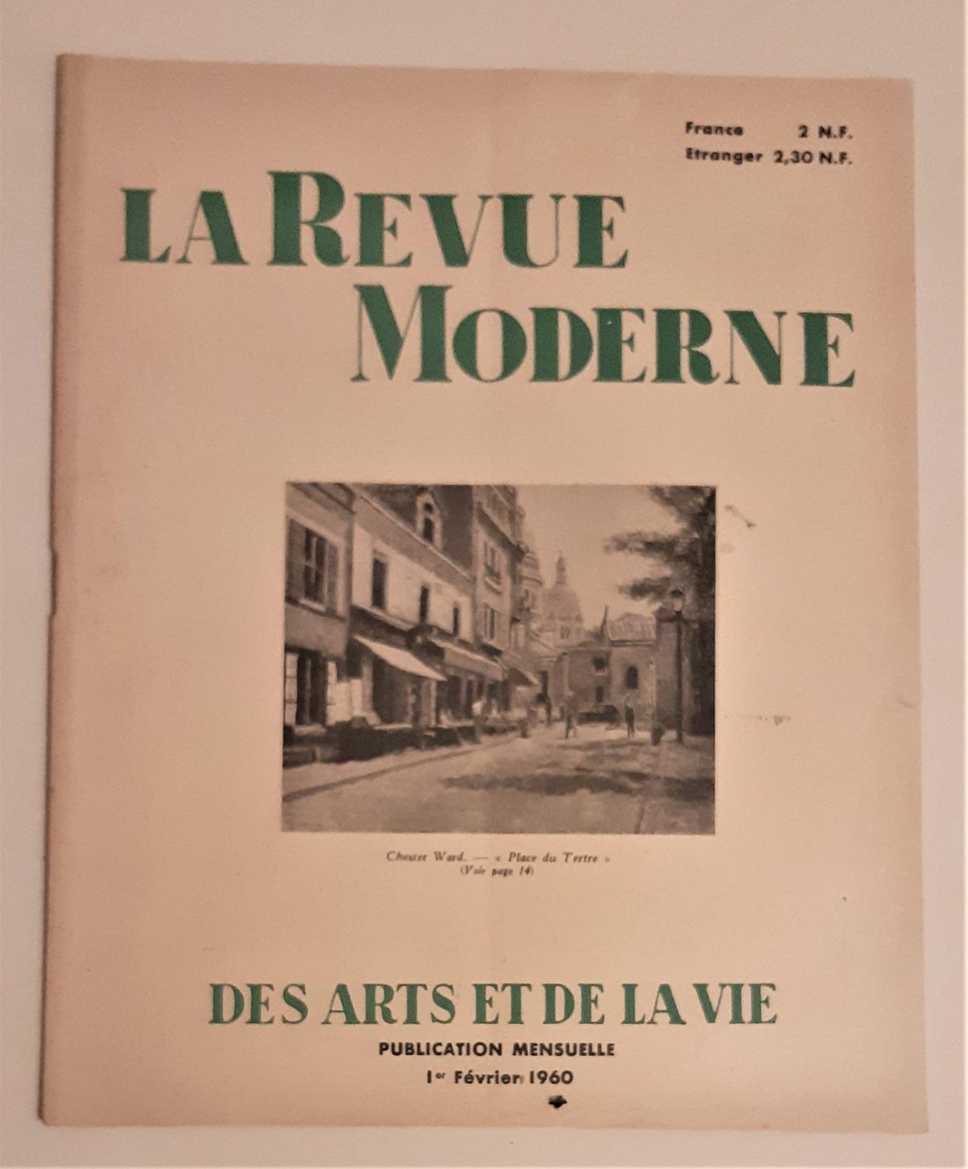 La Revue moderne febbraio 1960