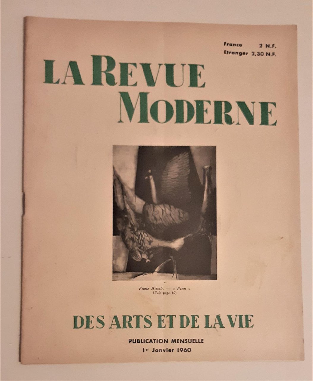 La Revue moderne gennaio 1960