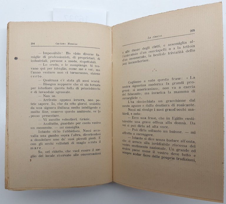 La Risacca Novelle di Gaetano Messina Biancardi 1927