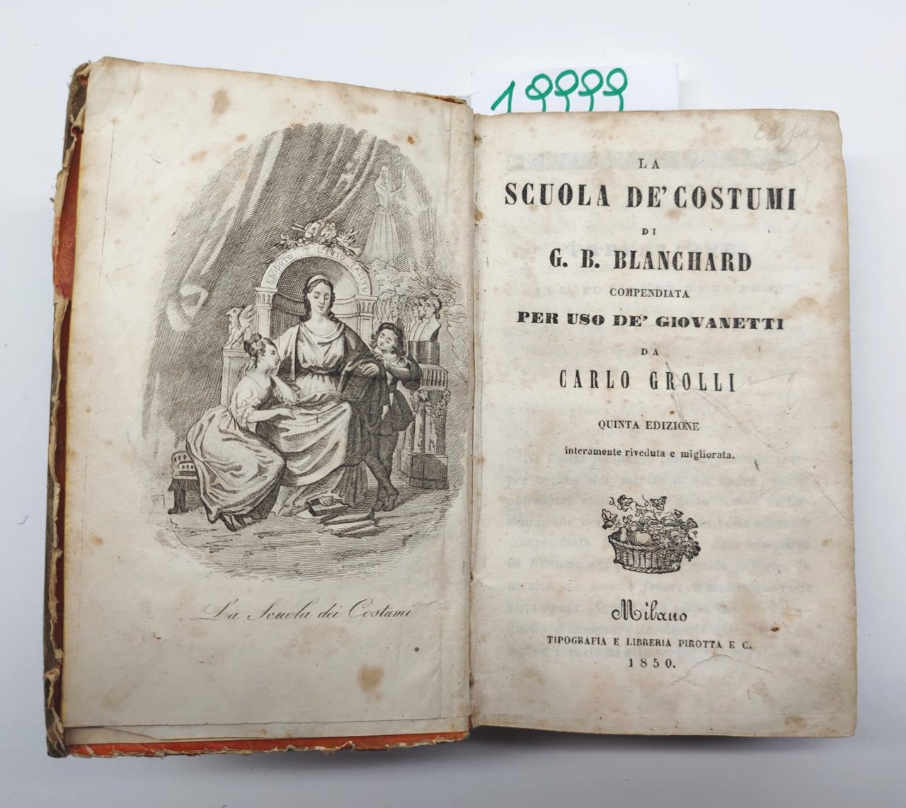 La scuola de Costumi di G. B. Blanchard di Carlo …